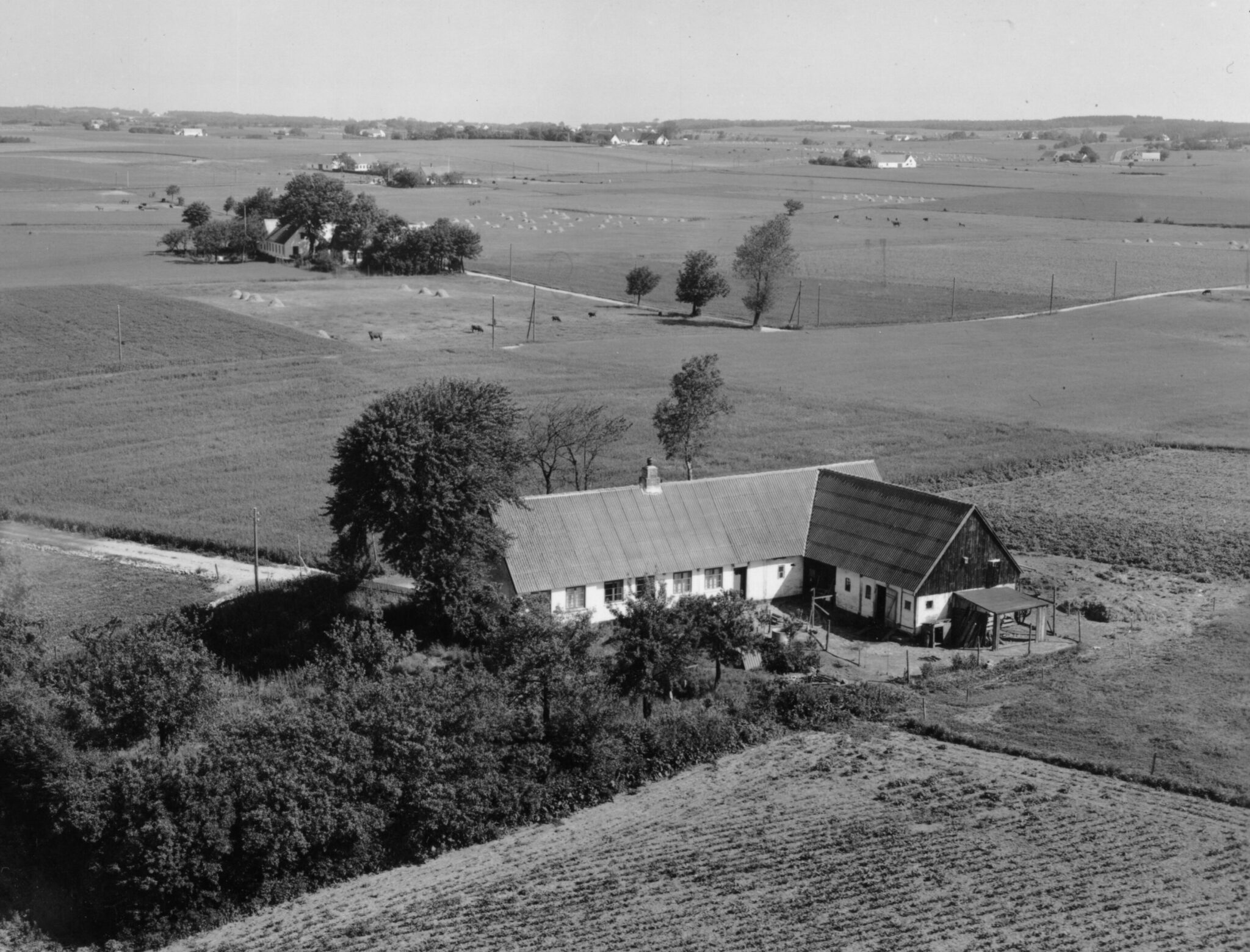 Luftfoto 1955b - Bornholms Historie