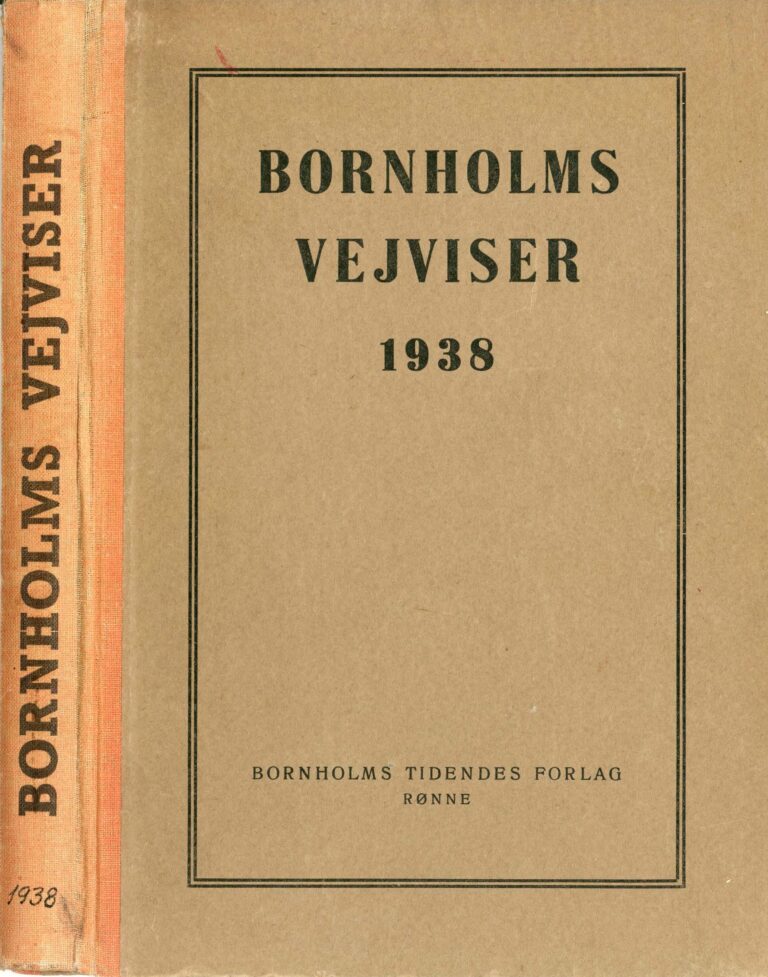 Bornholms Vejvisere - Bornholms Historie